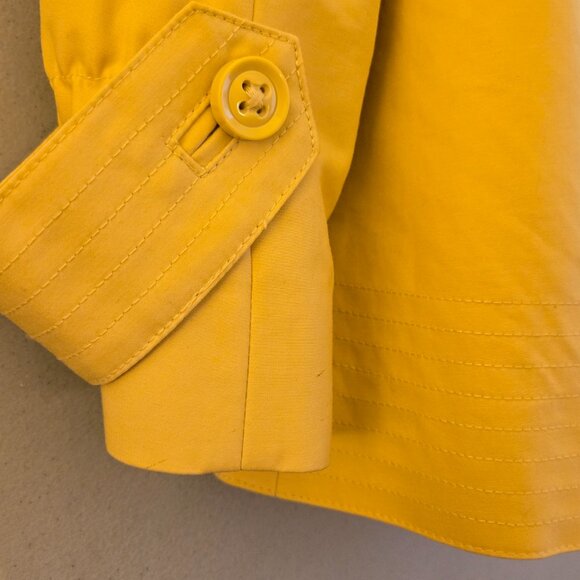 Sunshine Yellow Talbots Women's Petites Size 12 Swing Jacket Blazer Excellent! - Picture 13 of 15